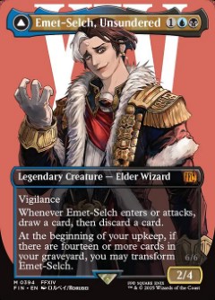 Emet-Selch, Unsundered // Hades, Sorcerer of Eld Final Fantasy Character Card